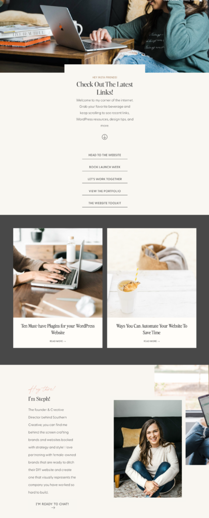 Modern-Links-Page-Design