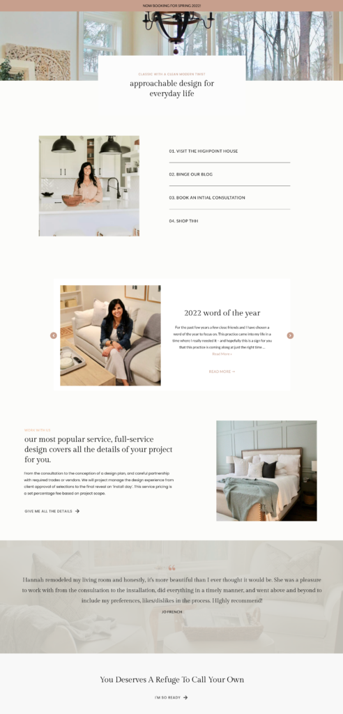 Custom-Link-Page-Design